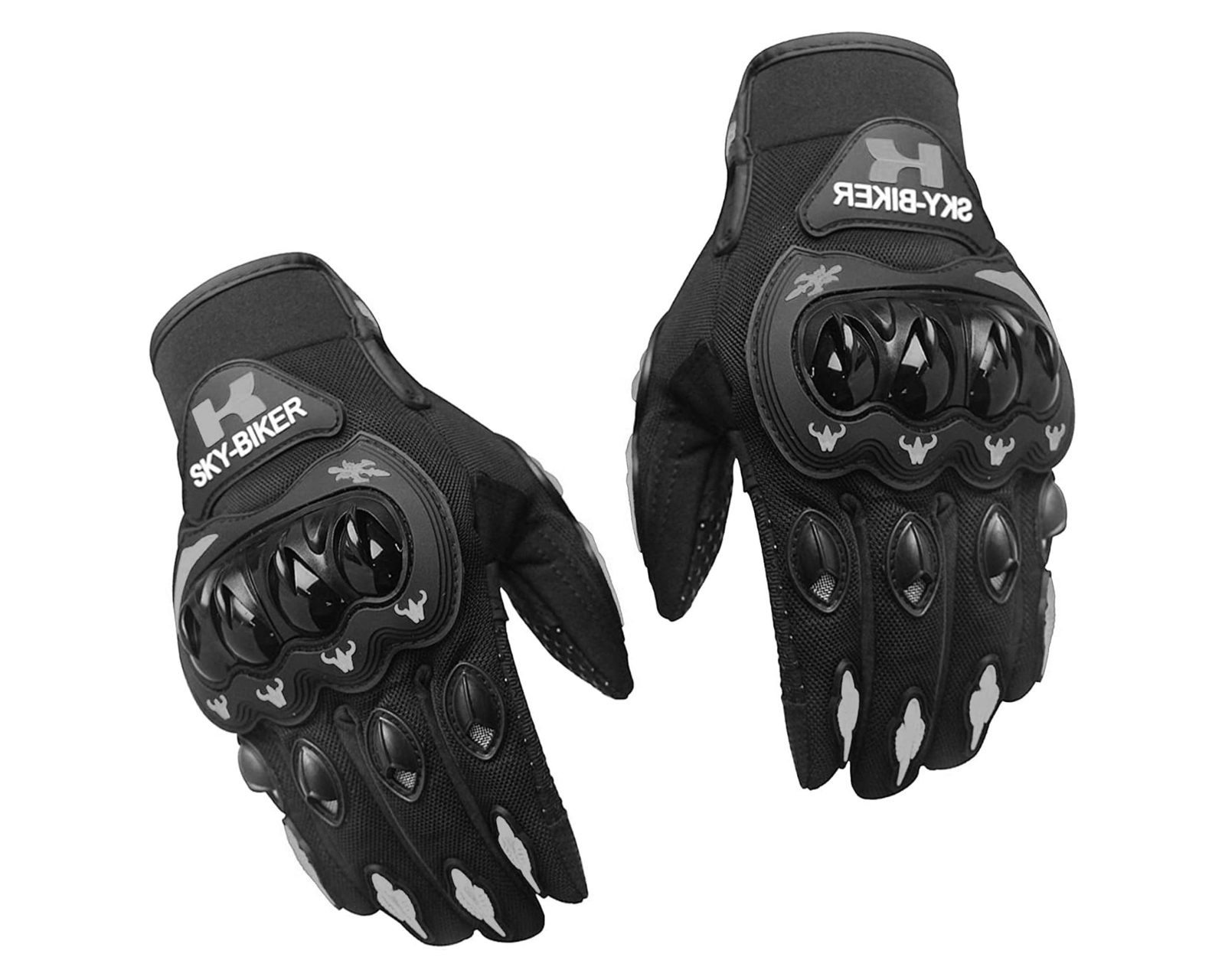 Foto 2 pulgar | Guantes para Motociclista BLUELANDER guantesmg color Negro Antideslizante Cómodos para Hombre y Mujer Talla M