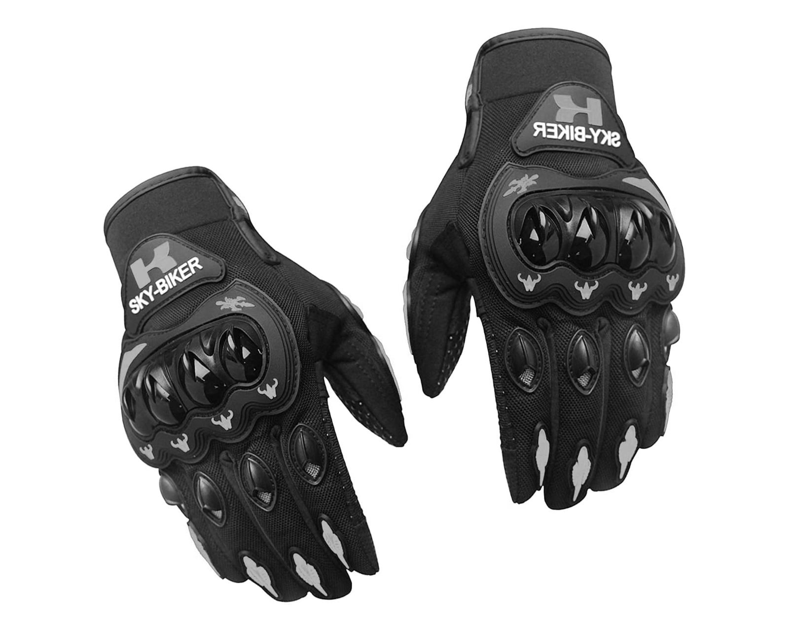 Foto 2 pulgar | Guantes para Motociclista BLUELANDER Guantesxlg color Negro Antideslizante Cómodos para Hombre y Mujer Talla XL