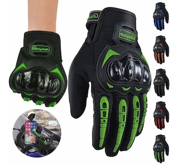 Foto 3 | Guantes de Protección Petukita Box color Verde para Motocicleta