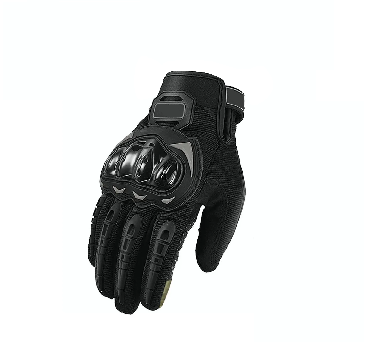 Guantes para Motociclista Eo Safe Imports ESI-3163 color Negro Talla M/G