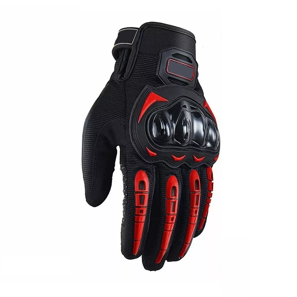 Foto 2 pulgar | Guantes Eo Safe Imports ESI-3988 color Rojo con Protección Pantalla Táctil de Dedo L