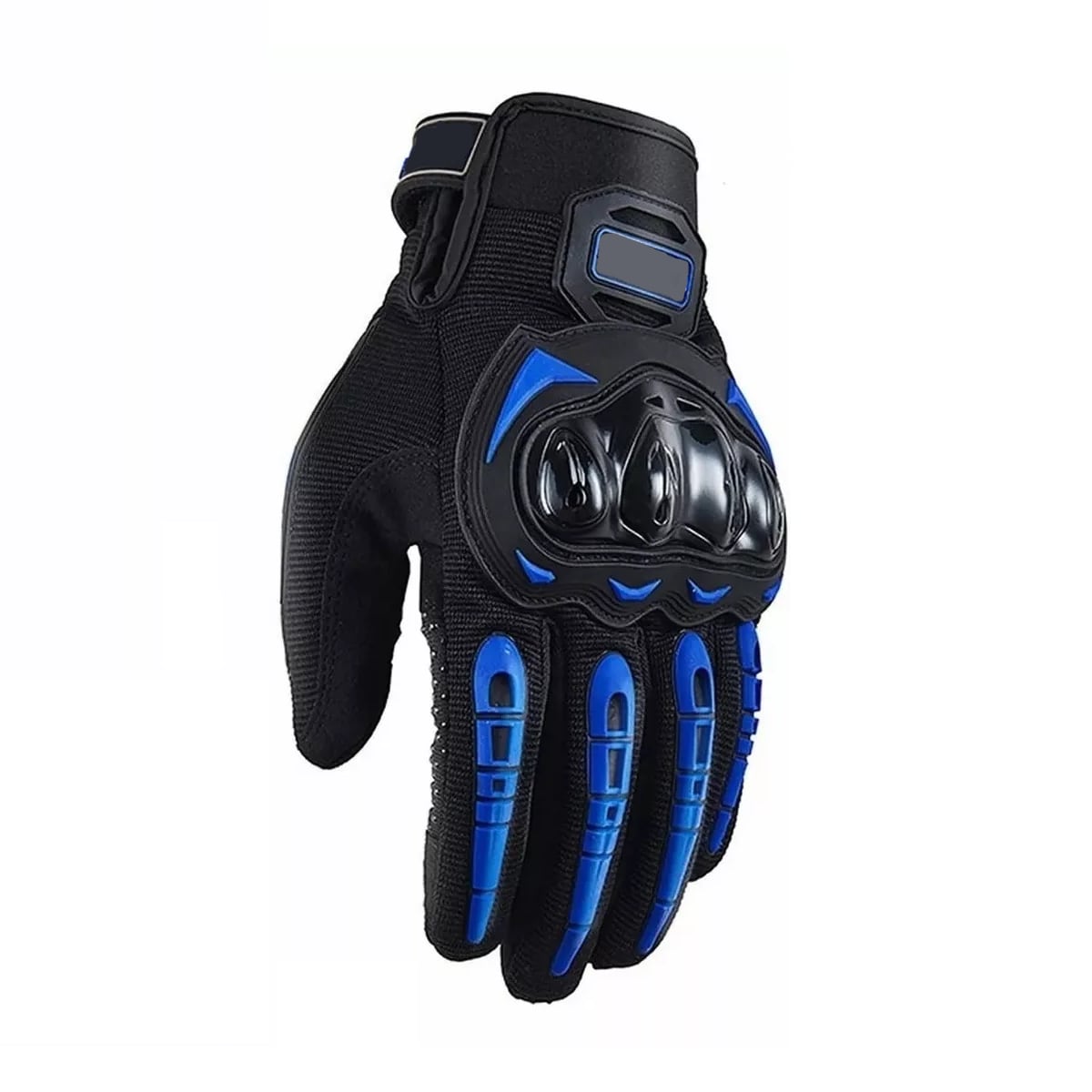 Guantes Eo Safe Imports ESI-3979 color Azul con Protección Pantalla Táctil de Dedo M $479