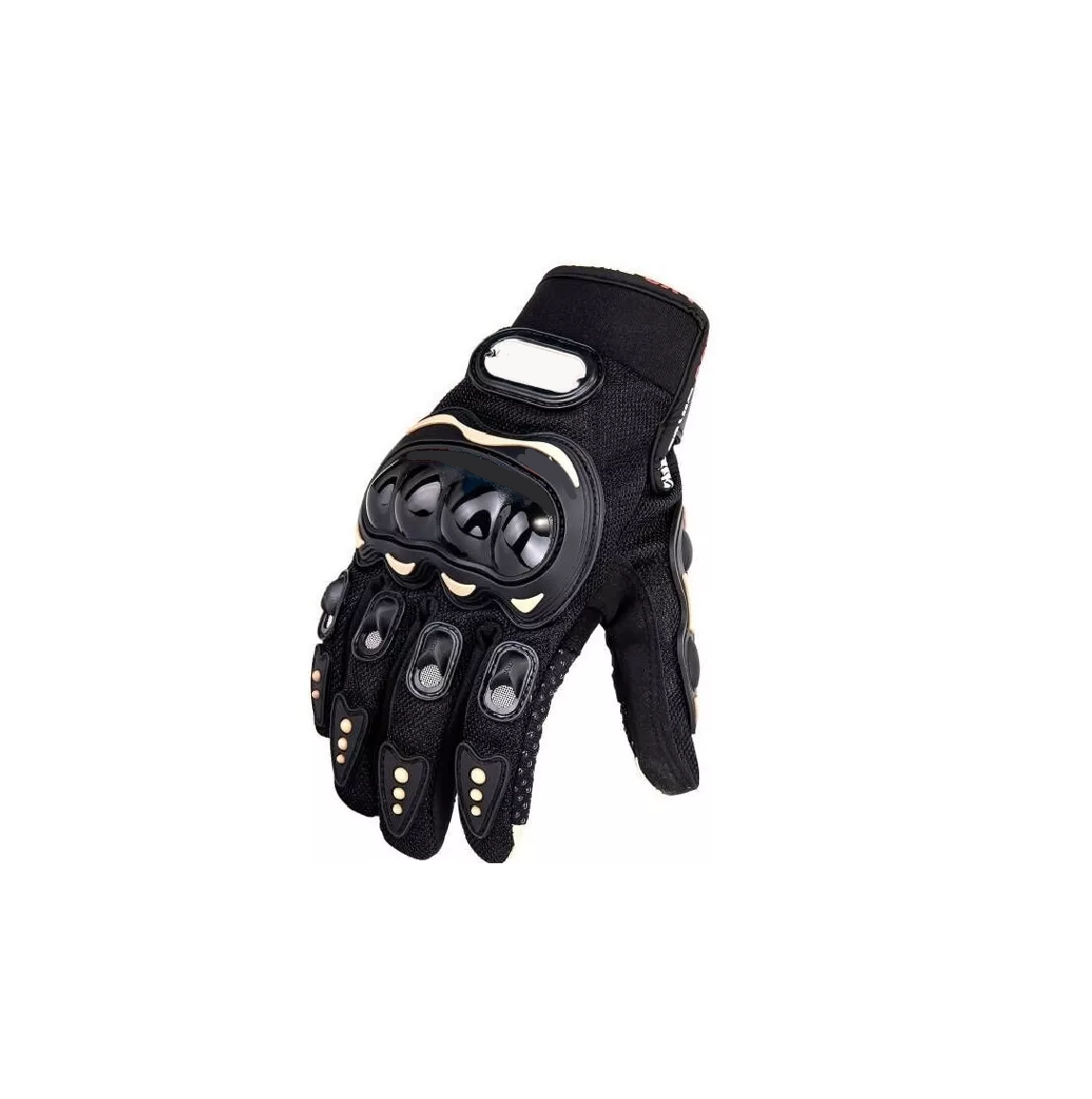 Guantes para Motociclista Antideslizantes Xl Eo Safe Imports Esi-4001 color Negro