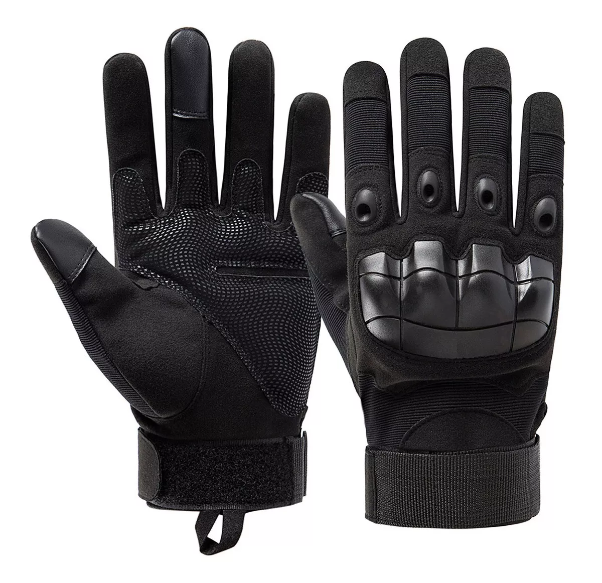 Guantes para Motociclista Malubero color Negro Talla L