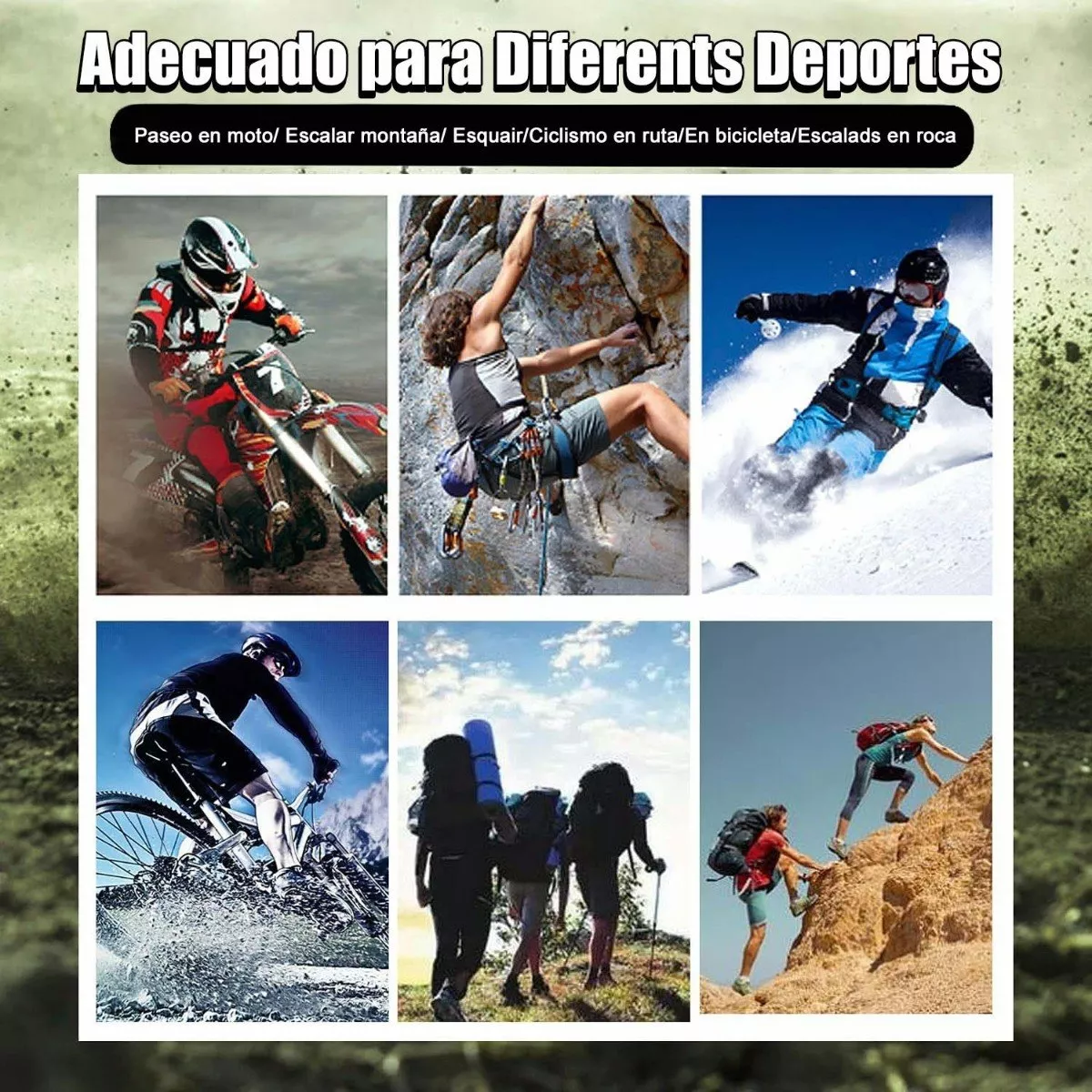Foto 5 pulgar | Guantes de Protección Eo Safe Imports Esi-4570 color Rojo para Motocicleta M