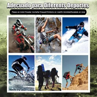 Foto 3 | Guantes De Protección Para Motocicleta L Eo Safe Imports Esi-4565 color Naranja