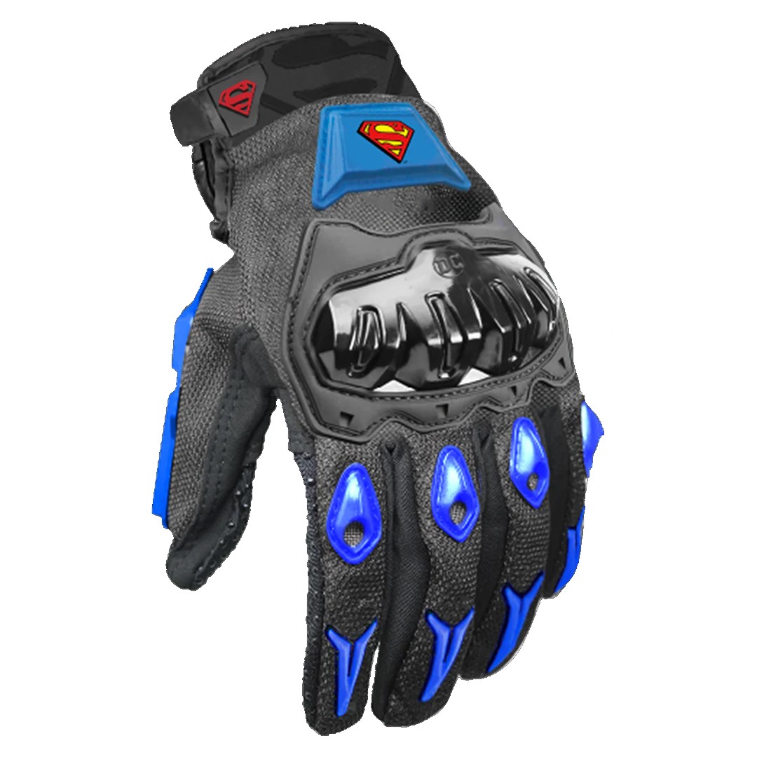 Foto 2 pulgar | Guantes para Moto Kov DC Comics Superman