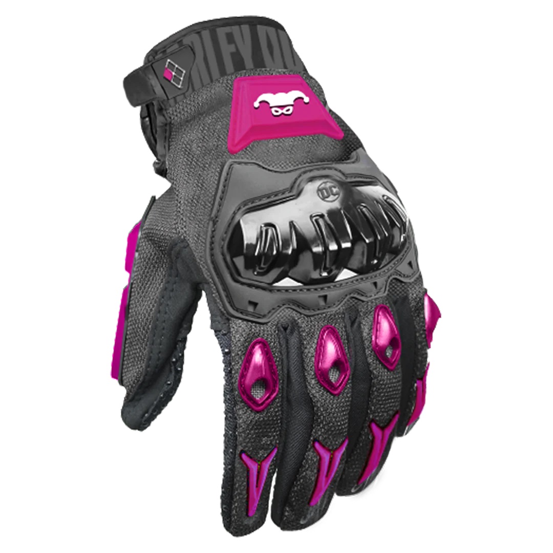 Foto 2 pulgar | Guantes Kov Harley Quinn para Motociclista