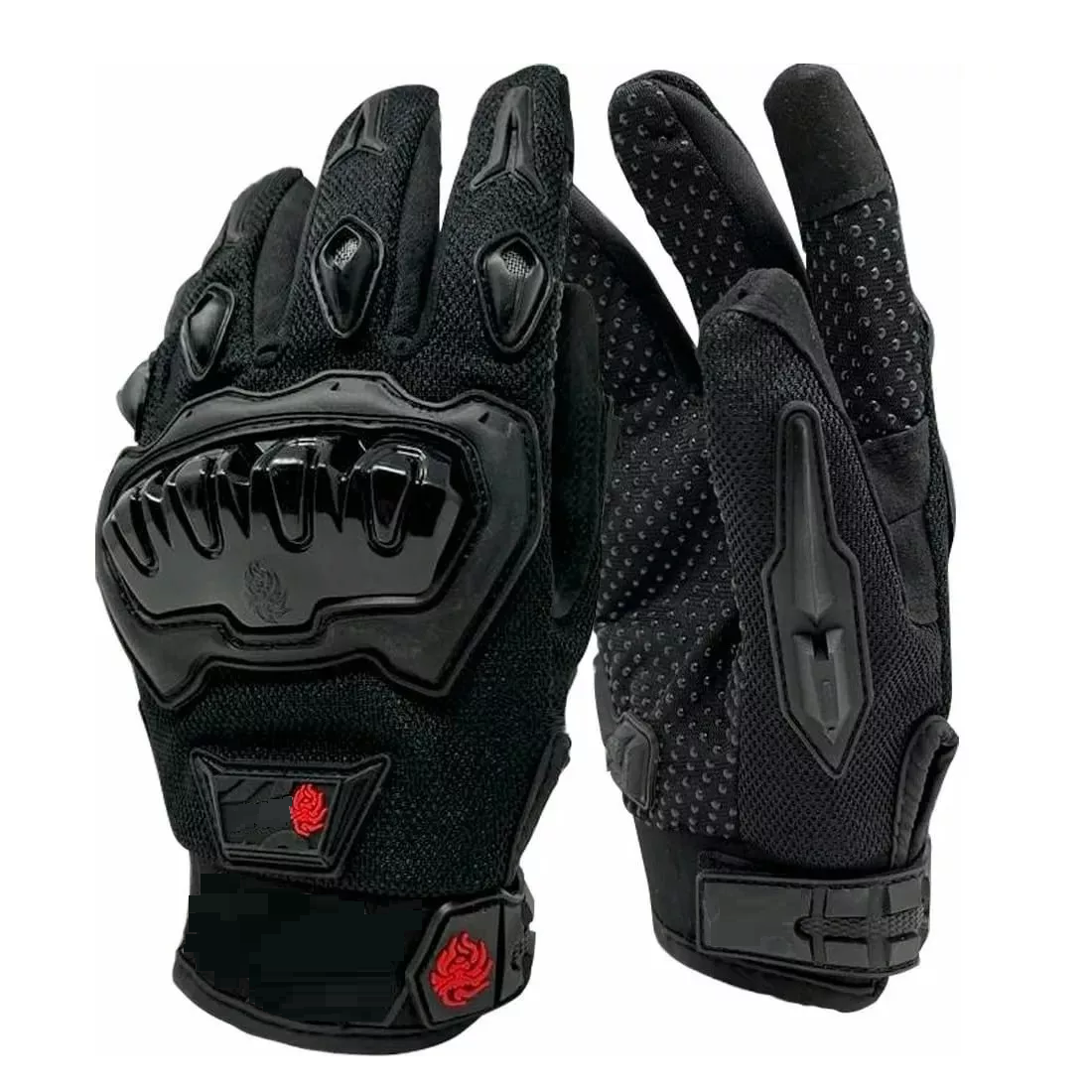 Guantes  Motociclista Touch Screen  talla M Eo Safe Imports Esi-8988 Negro