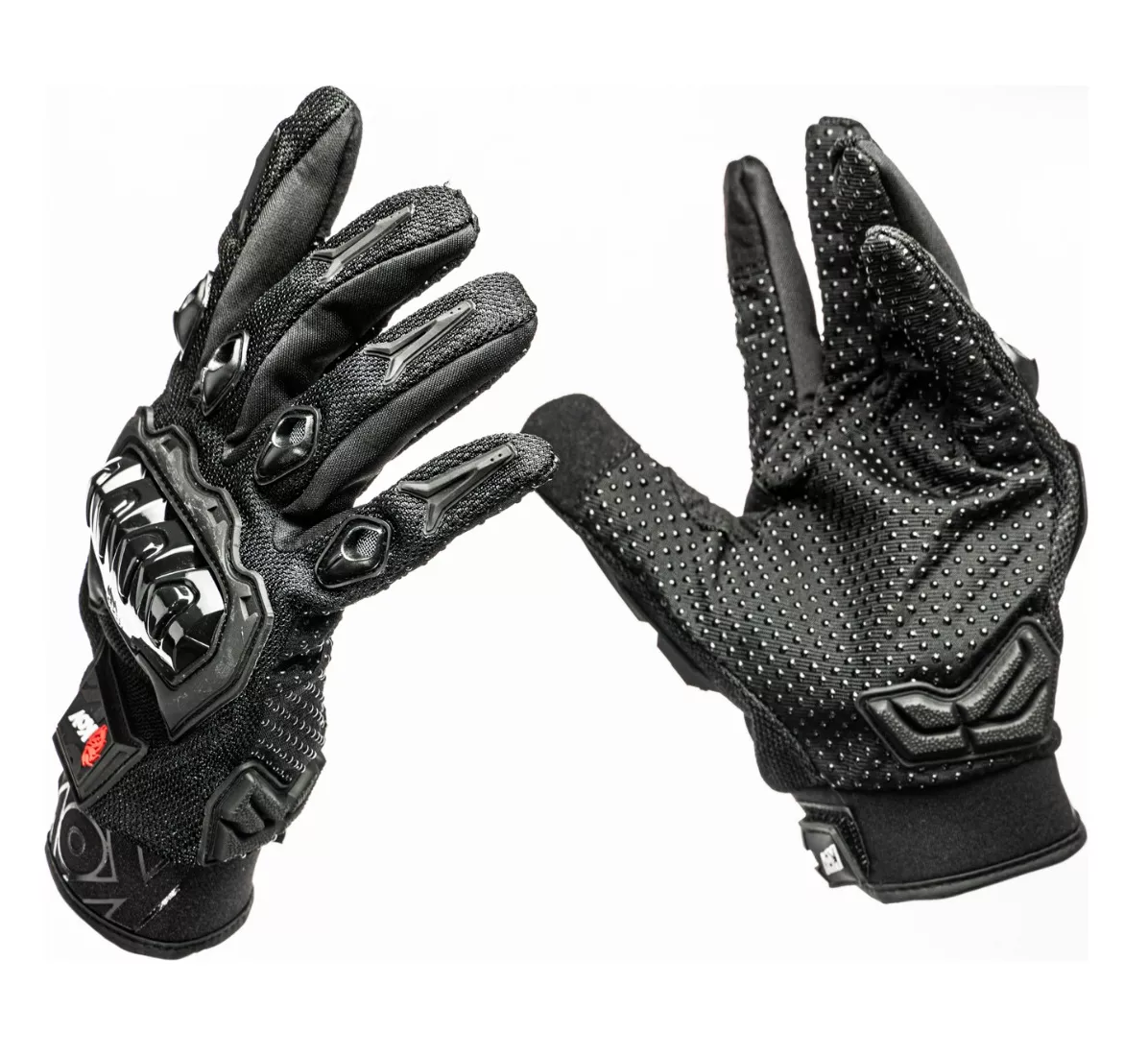 Foto 3 pulgar | Guantes  Motociclista Touch Screen  talla M Eo Safe Imports Esi-8988 Negro