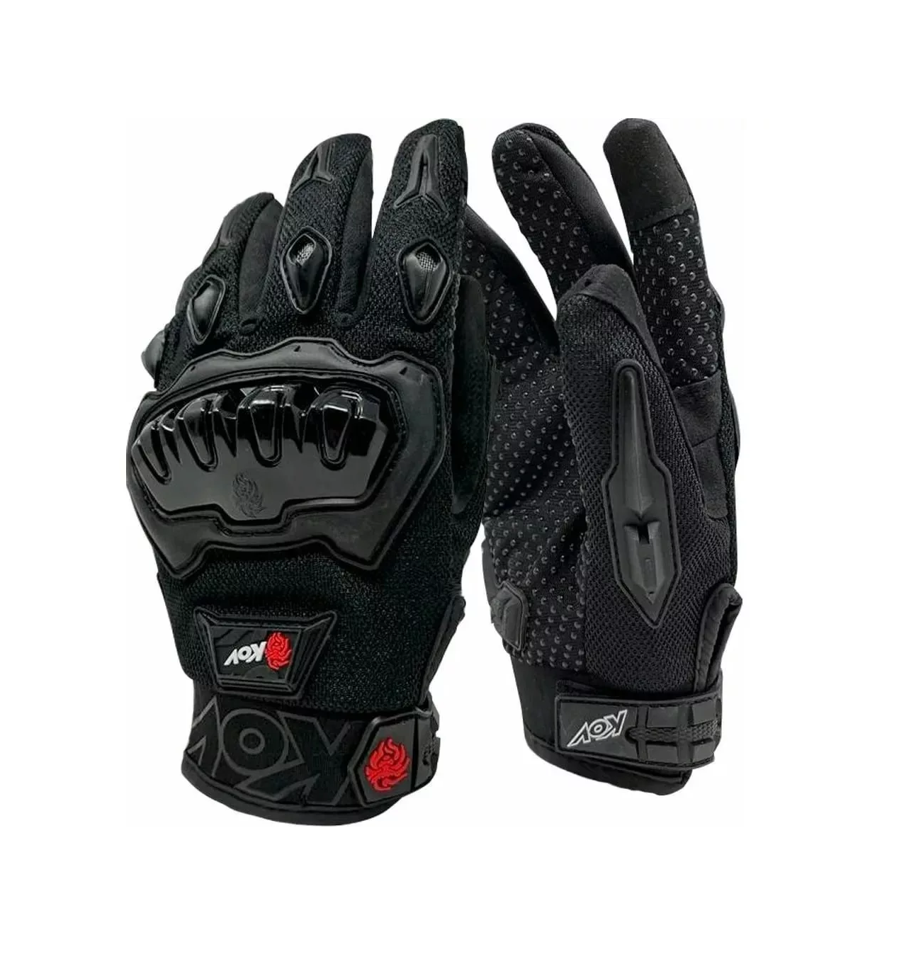 Foto 2 pulgar | Guantes Tact Motociclista Negro Talla Xl
