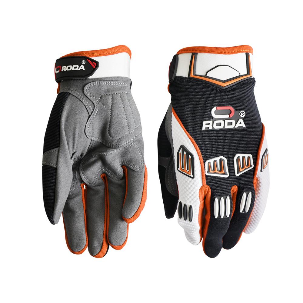 Foto 2 pulgar | Guantes Roda color Naranja para Motociclista