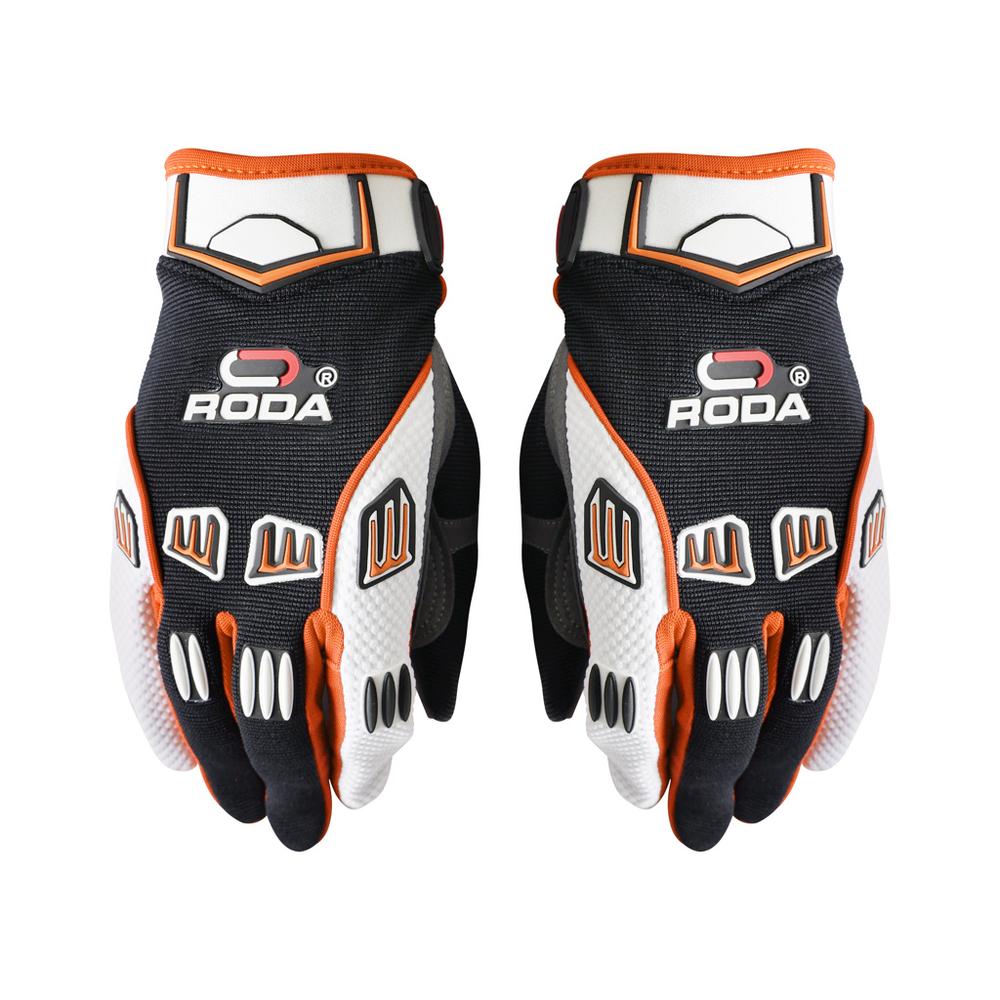 Foto 3 pulgar | Guantes Roda color Naranja para Motociclista