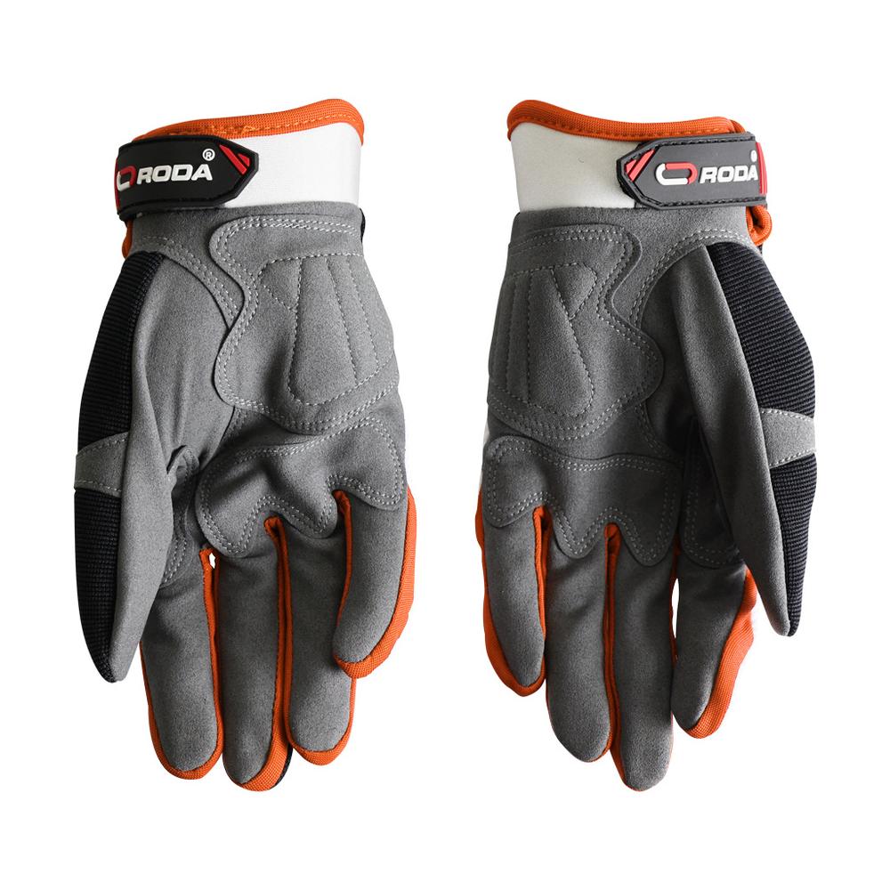 Foto 4 pulgar | Guantes Roda color Naranja para Motociclista