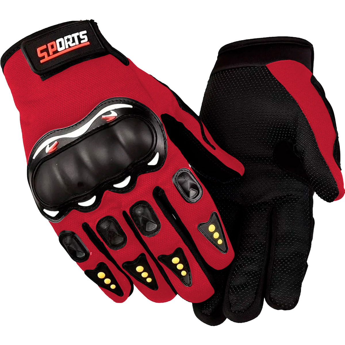 Guantes Con Proteccion Motociclista Anti Derrape Táctil