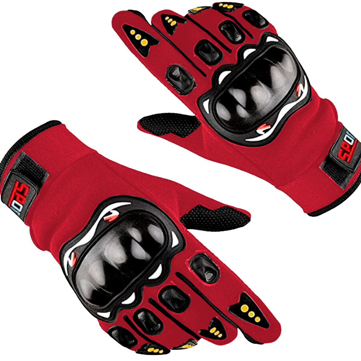 Foto 4 pulgar | Guantes Con Proteccion Motociclista Anti Derrape Táctil