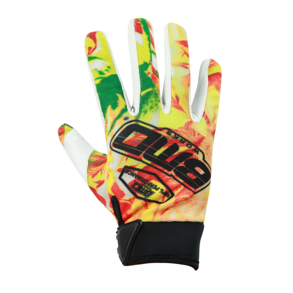 Guantes Benotto Motorcycle Division Blancos para Motociclista