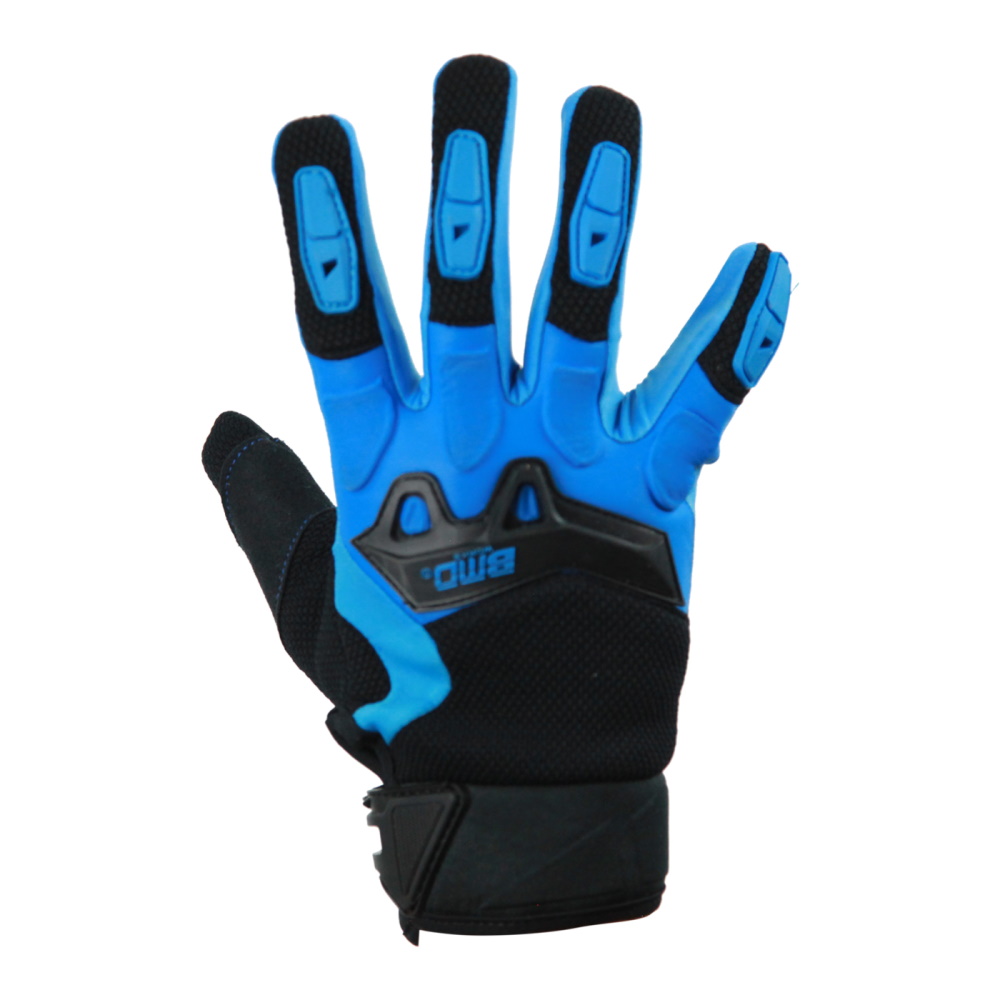 Guantes Benotto Motorcycle Division Azules para Motociclista