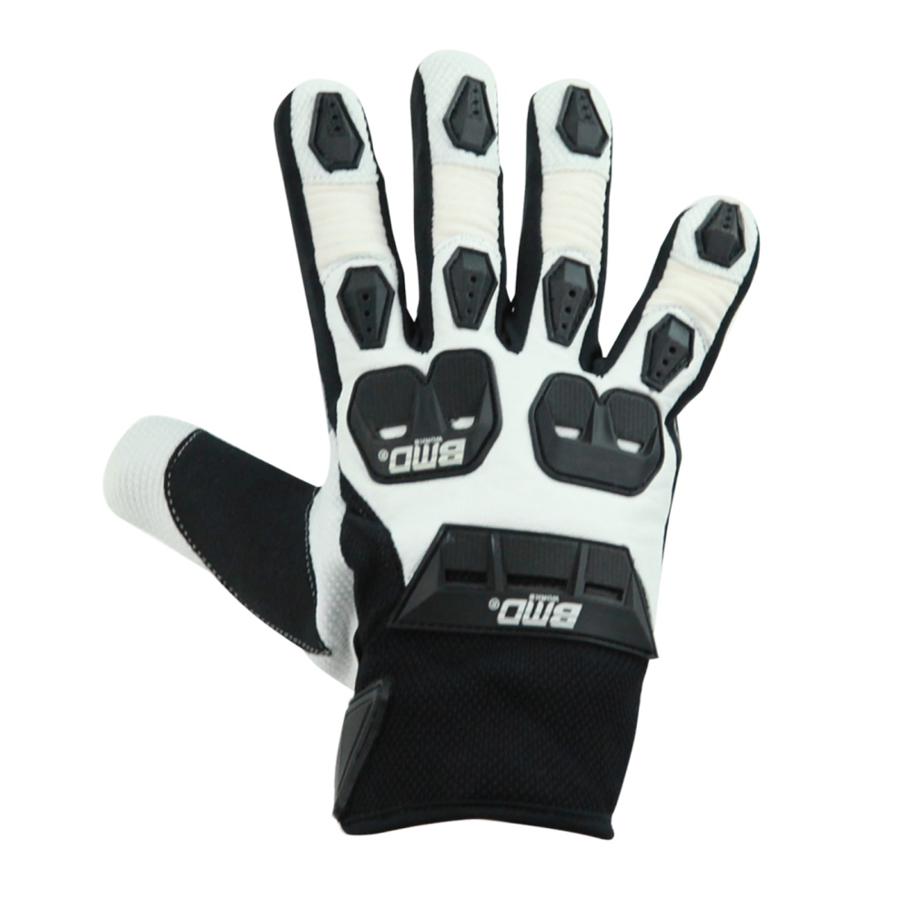 Foto 2 pulgar | Guantes para Motociclista Benotto Textil Completo MS-2017-01 BMD Negro/Blanco