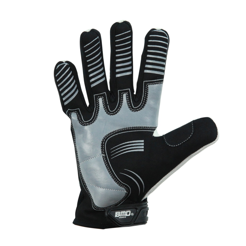 Foto 3 pulgar | Guantes para Motociclista Benotto Textil Completo MS-2017-01 BMD Negro/Blanco