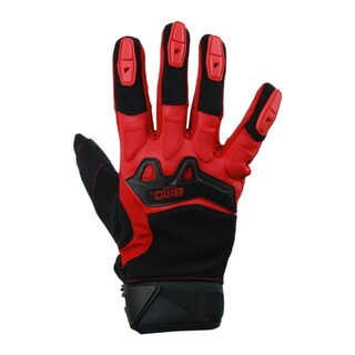 Foto 1 | Guantes para Motociclista Benotto Textil Completo Gel MS-2018-03 BMD Rojo