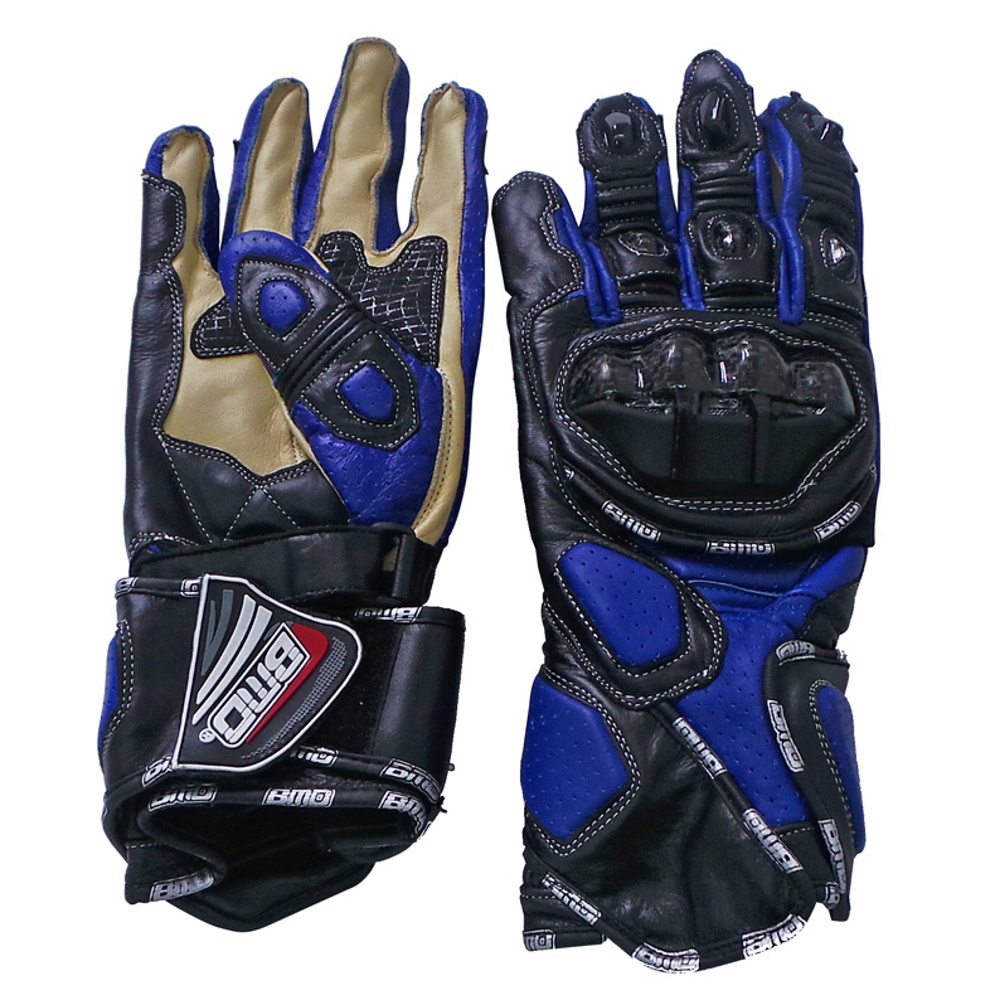 Foto 2 pulgar | Guantes Benotto Motorcycle Division Azules para Motociclista