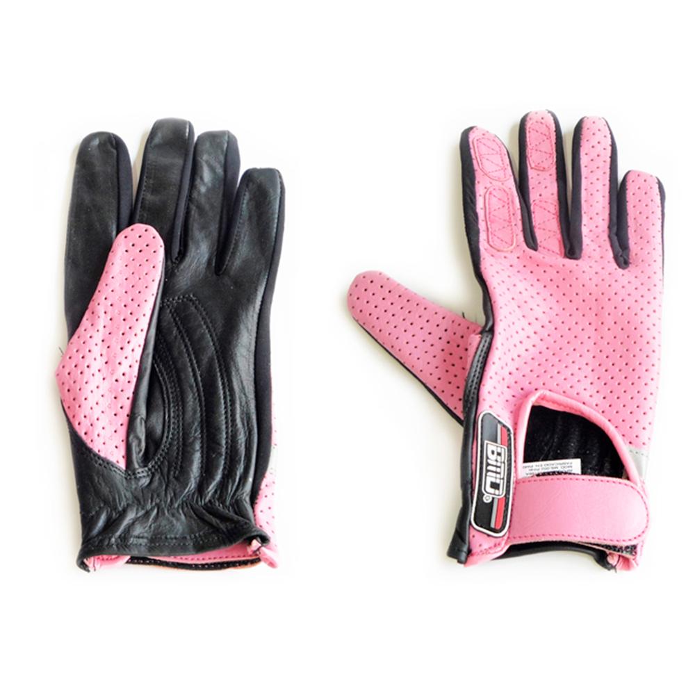 Guantes Benotto De Motociclista Rosa Rosa para Mujer
