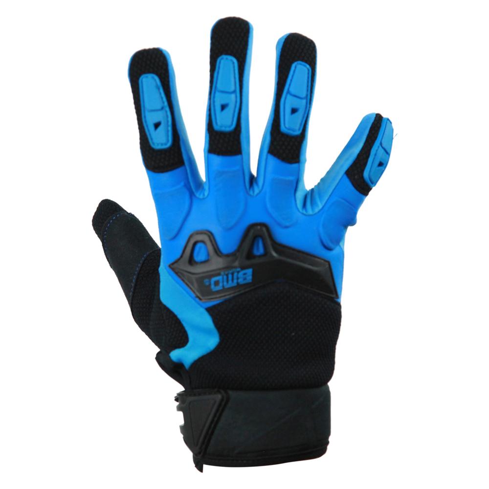 Guantes de Motociclista Benotto Ms-2018 Azul Unitalla $530