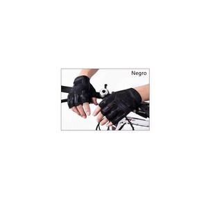 Foto 2 | Guantes Deportivos Medio Dedo Eo Safe Imports ESI-12833 Negros Unitalla
