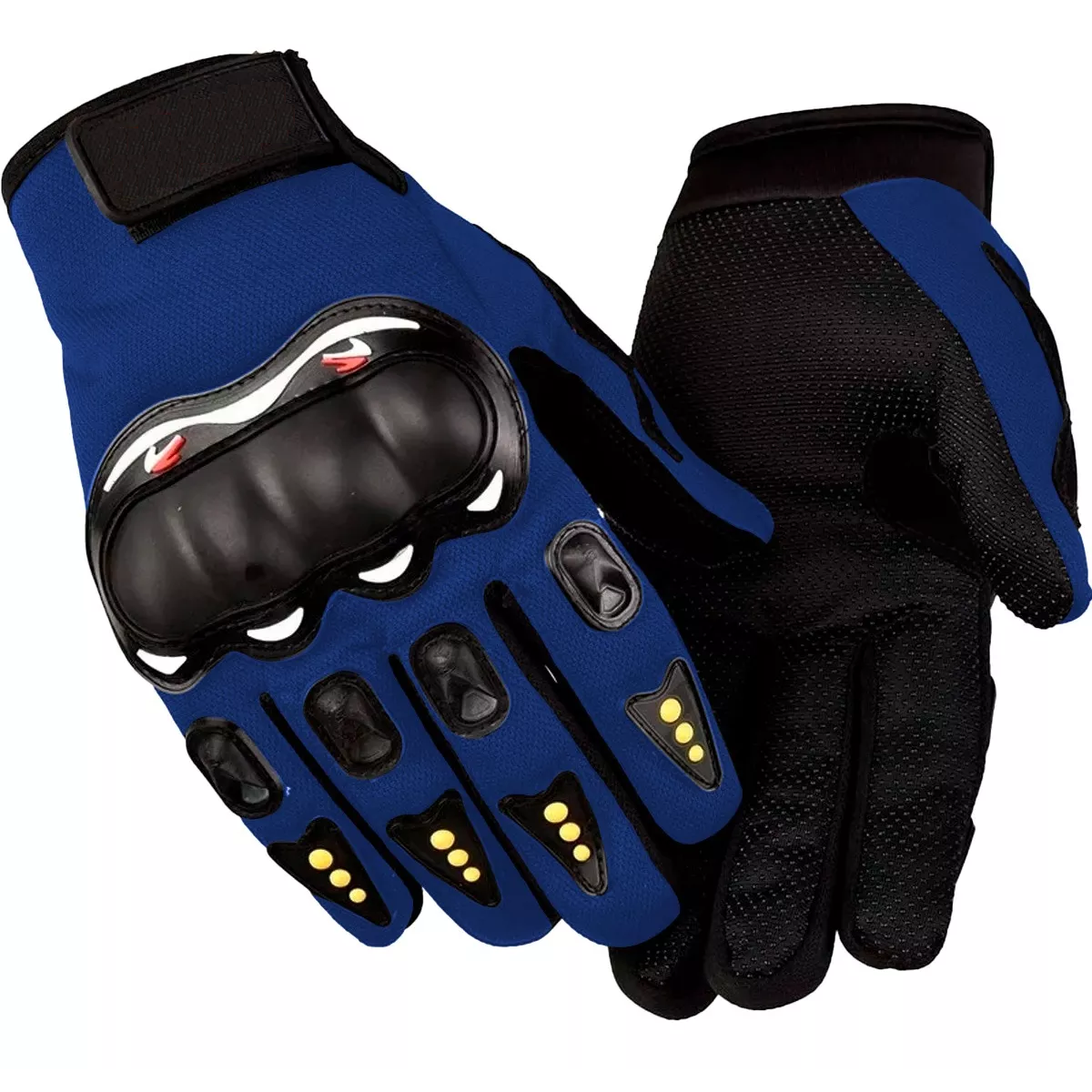 Foto 1 | Guantes con Protección Anti Derrape Táctil Grande Eo Safe Imports Esi-12783  Azul para Motociclista