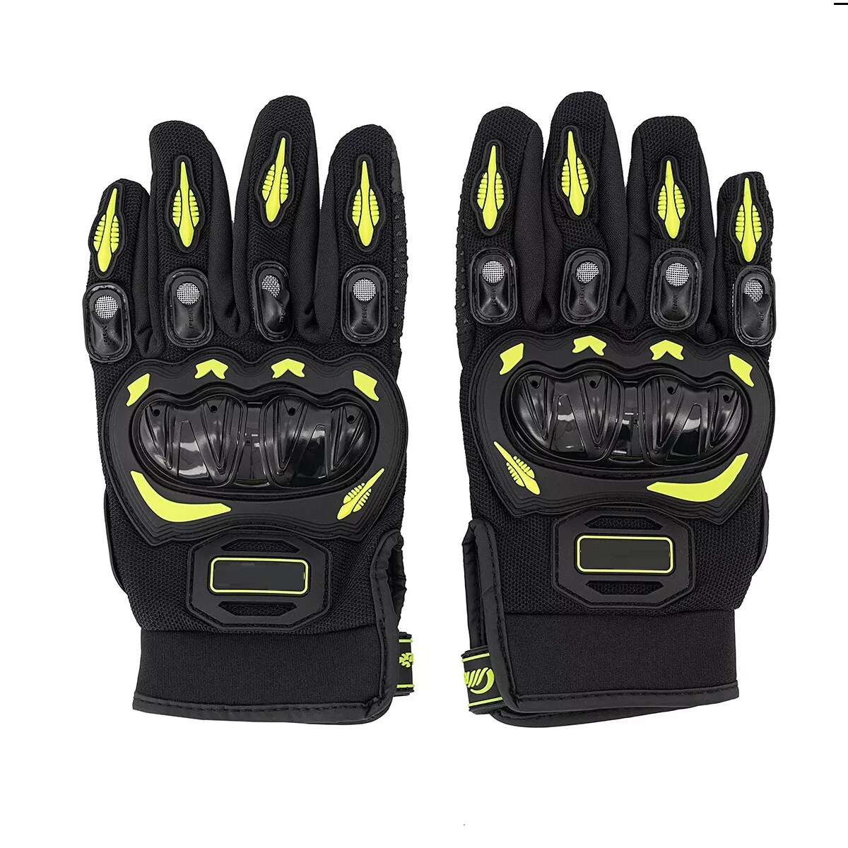 Guantes Motociclista Tipo Piel Con Proteccion M.  Eo Safe Imports Esi-12831 Multicolor $399