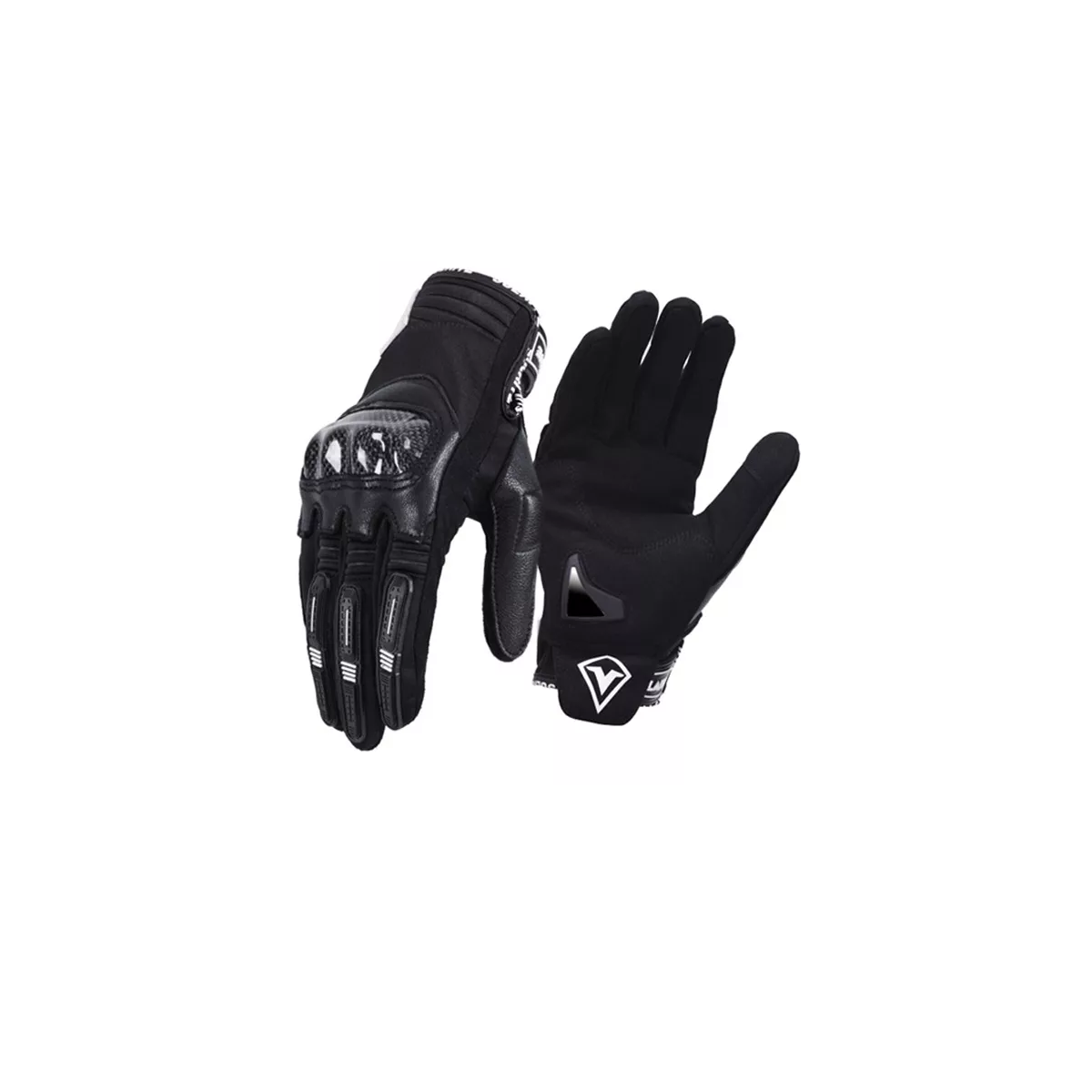 Foto 2 pulgar | Guantes De Protección Antideslizantes Para Motocicleta Xl. Eo Safe Imports Esi-12824 Negro