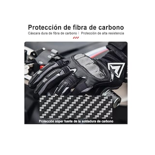 Foto 2 | Guantes De Protección Antideslizantes Para Motocicleta Xl. Eo Safe Imports Esi-12824 Negro
