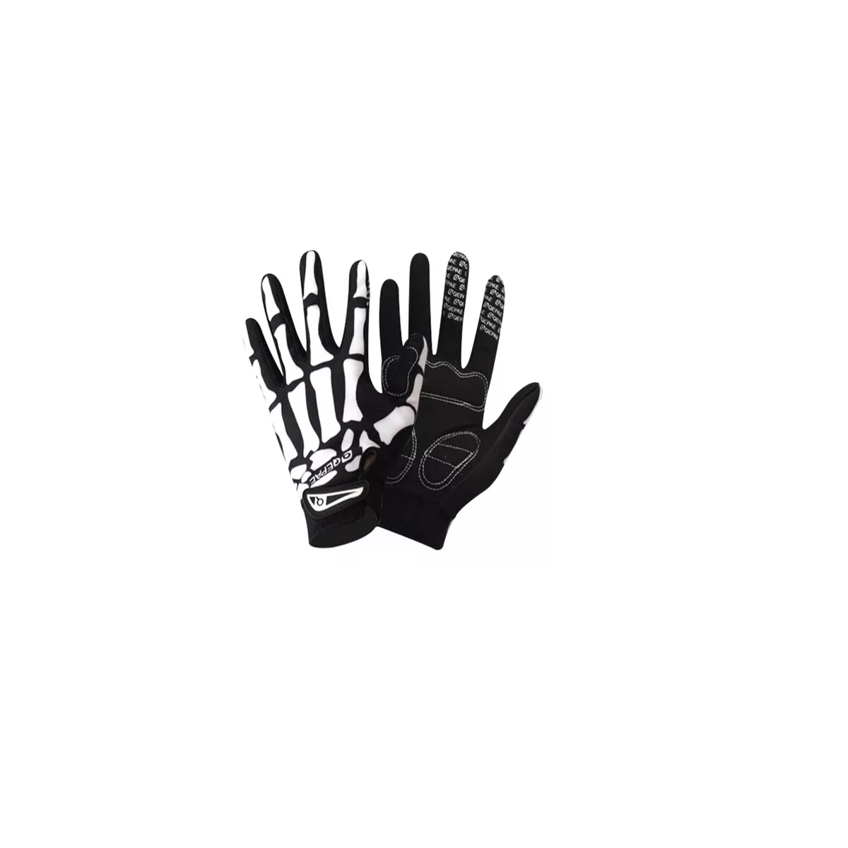 Guantes De Calavera Transpirables Para Ciclismo Talla M Eo Safe Imports Esi-14357 Negro