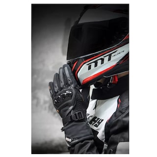 Foto 4 | Guantes De Moto Invierno Frio Impermeables Y Térmicos Táctil Talla M