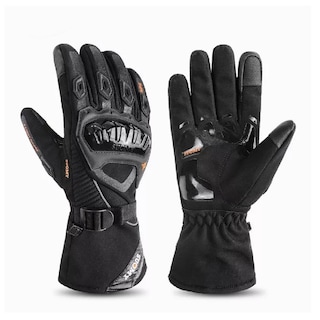 Foto 1 | Guantes De Moto Invierno Frio Impermeables Y Térmicos Táctil Talla G