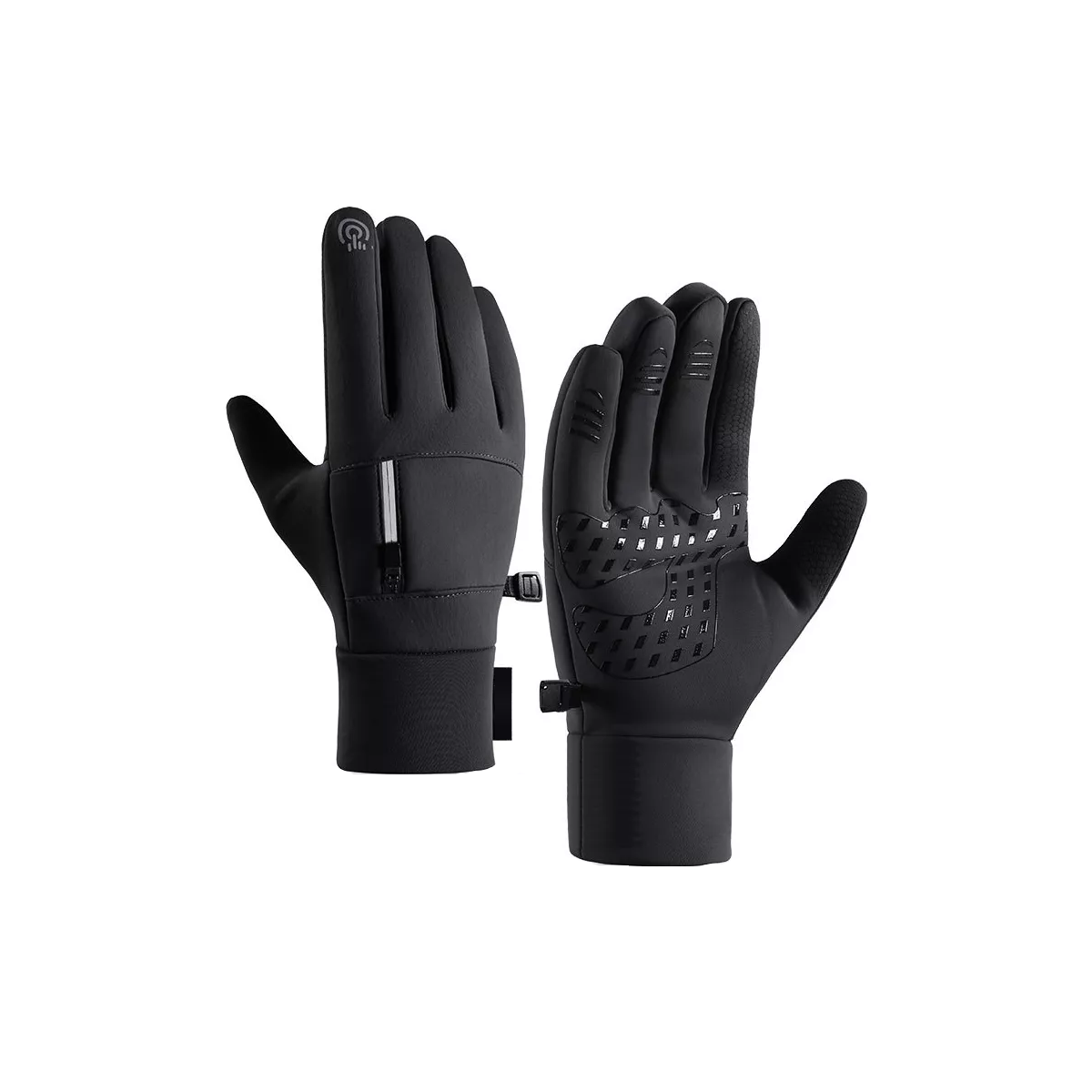 Guantes Térmicos Invierno para Moto Talla M/g Eo Safe Imports Esi-17352 Negro