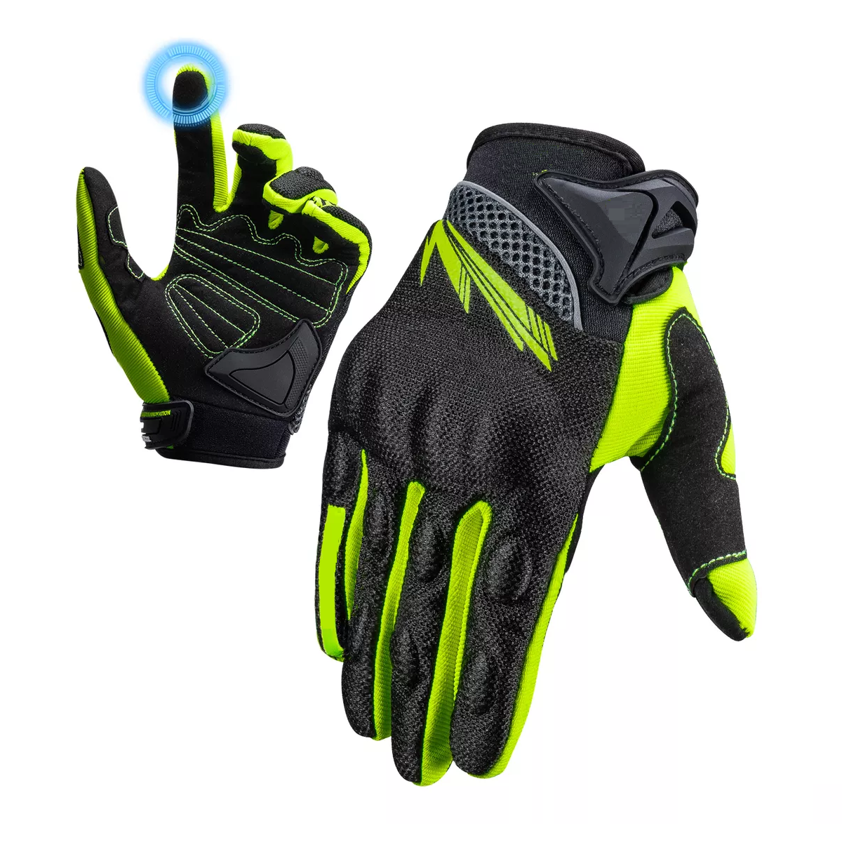 Guantes Para Moto Motociclista Talla M Eo Safe Imports Esi-18254 Multicolor