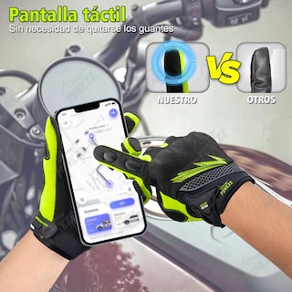 Foto 2 | Guantes Para Moto Motociclista Talla S Eo Safe Imports Esi-18253 Multicolor