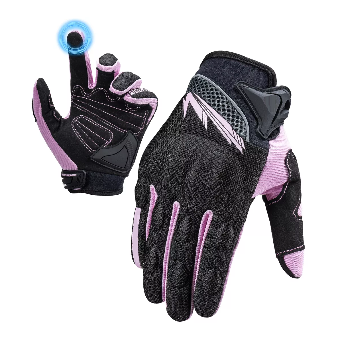 Guantes Para Moto Motociclista Talla M Eo Safe Imports Esi-18248 Multicolor