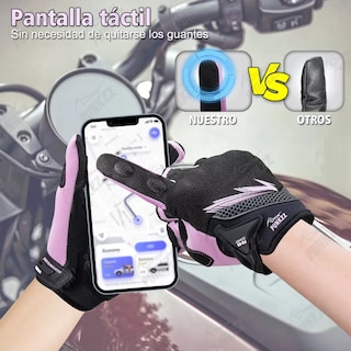 Foto 2 | Guantes Para Moto Motociclista Talla S Eo Safe Imports Esi-18247 Multicolor