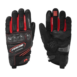 Foto 1 | Guantes Para Motociclista Ride Sport R-204 Negro/rojo