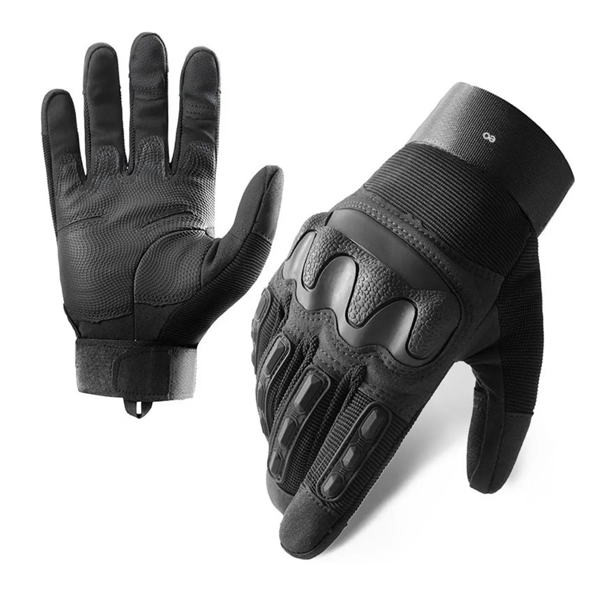 Guantes Proteccion Para Motocicleta, Pantalla Táctil Dedo Talla G Eo Safe Imports Esi-19142 Negro $599