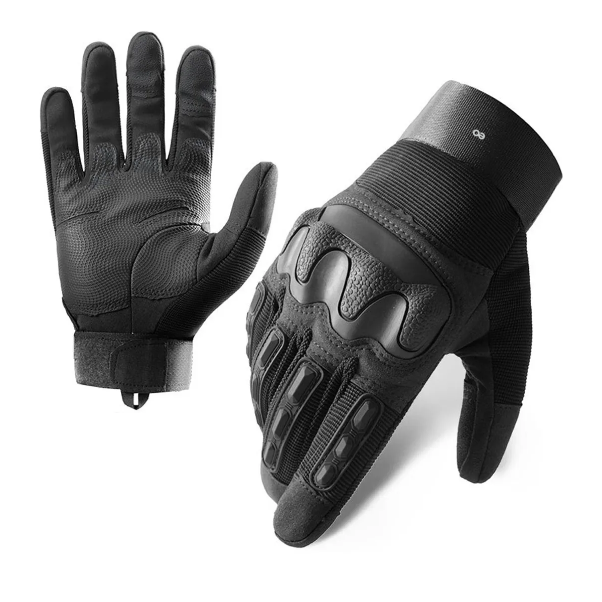 Foto 1 | Guantes Proteccion Para Motocicleta, Pantalla Táctil Dedo Talla G Eo Safe Imports Esi-19142 Negro