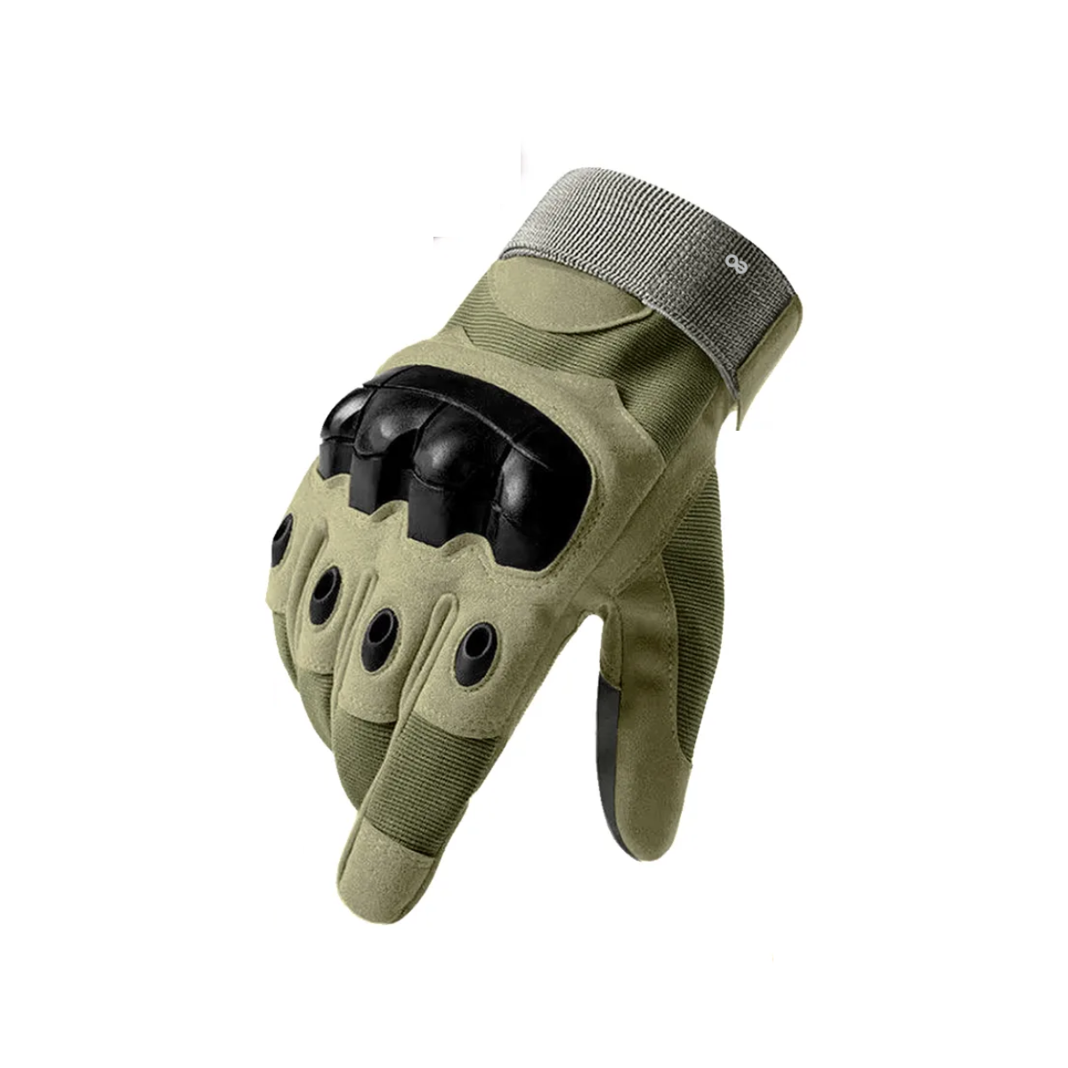 Foto 2 pulgar | Guantes Para Moto Con Protector De Nudillos Talla Xl Eo Safe Imports Esi-19256 Verde