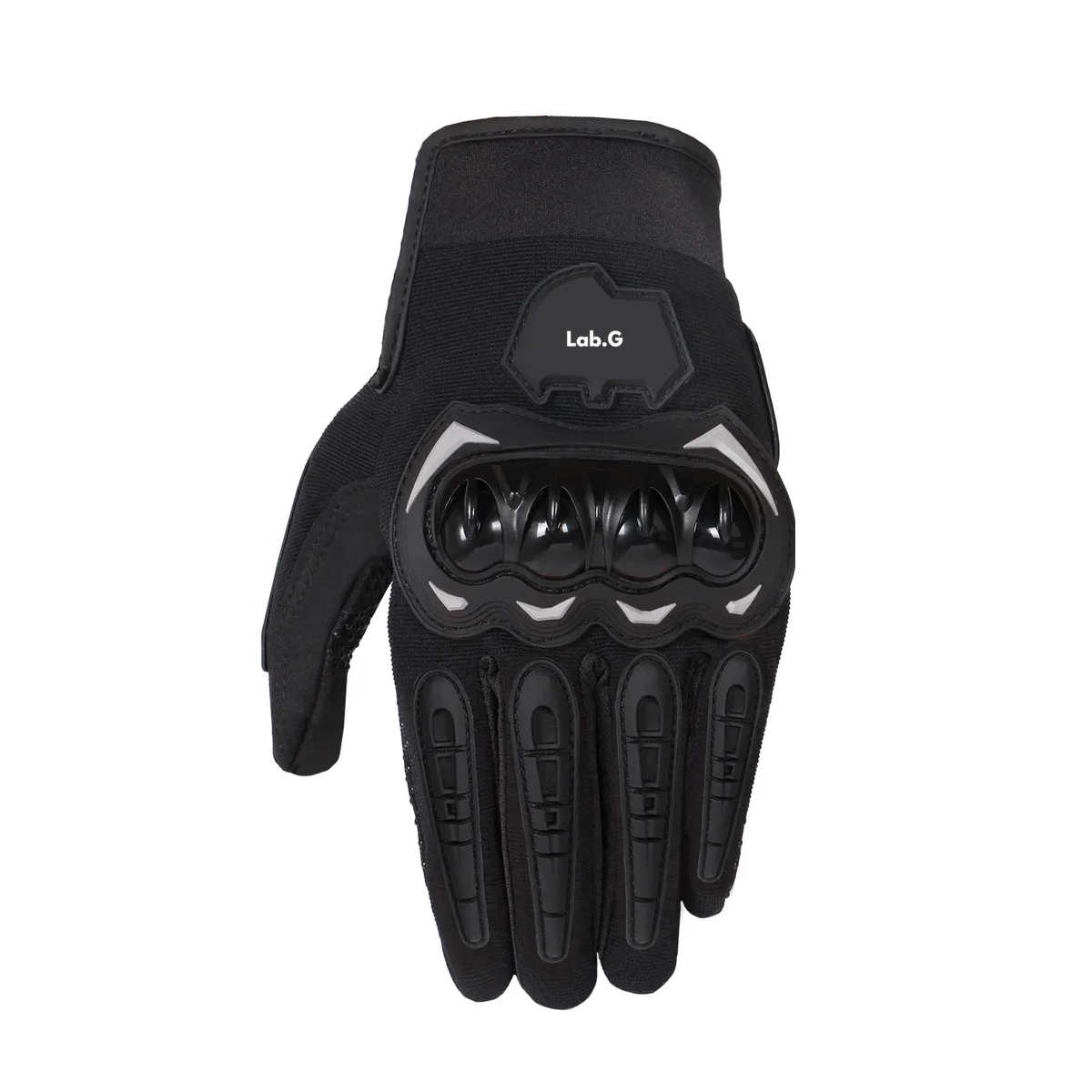 Foto 2 pulgar | Guantes Proteccion Pantalla Táctil De Dedo Para Motocicleta Talla Xl Lab.g Negro