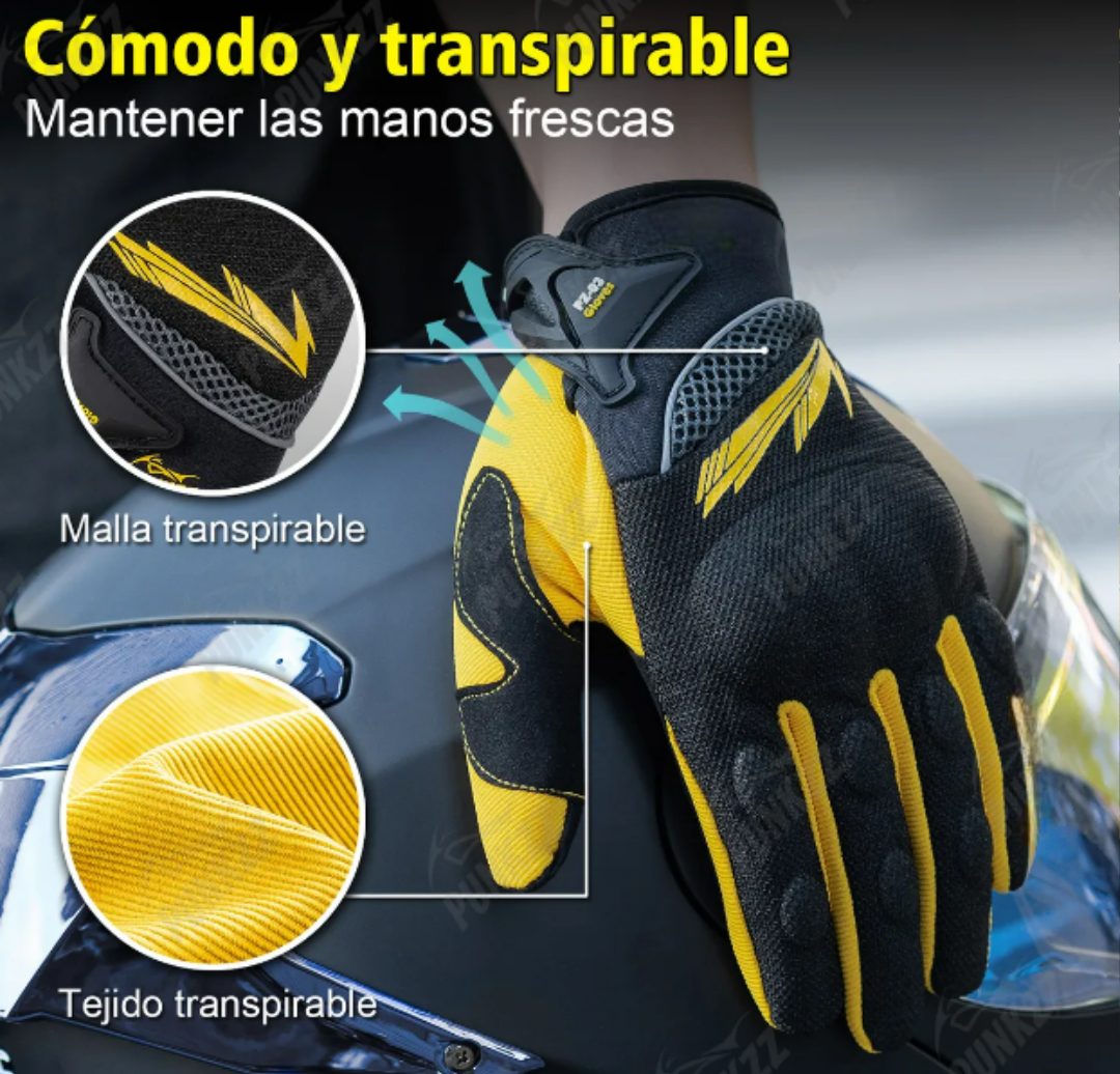 Foto 3 pulgar | Guantes De Motociclismo Talla M  Xtellar Multiuso Protección Total Para Hombres Y Mujeres