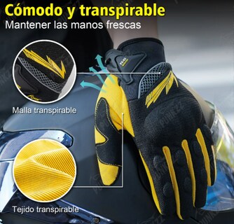 Foto 2 | Guantes De Motociclismo Talla M Xtellar Multiuso Protección Total Para Hombres Y Mujeres