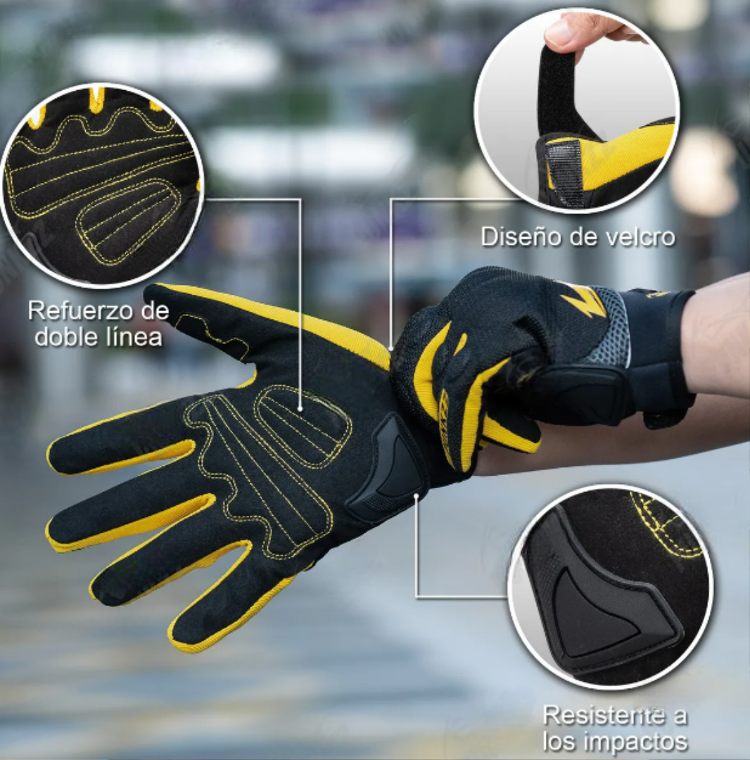 Foto 5 pulgar | Guantes De Motociclismo Talla M  Xtellar Multiuso Protección Total Para Hombres Y Mujeres