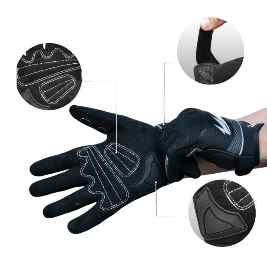 Foto 3 pulgar | Guantes De Motociclismo Talla S  Xtellar Multiusos Protección Total Para Hombres Y Mujeres